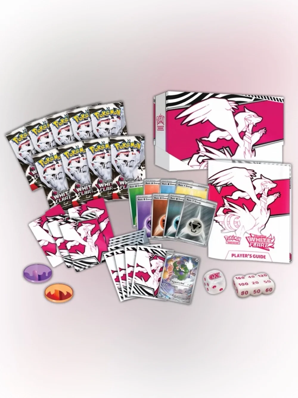 Sealed Pokémon White Flare Elite Trainer Box - Scarlet & Violet: White Flare ETB